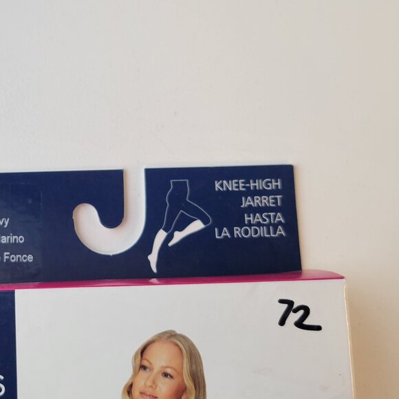 Sigvaris Medical Compression Hosiery / Knee-high / LL / Dk Navy / 783CLLW08 - Picture 4 of 5